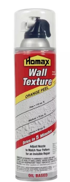 Homax 4092-06 Orange Peel Wall Texture, 20 oz Aerosol Can