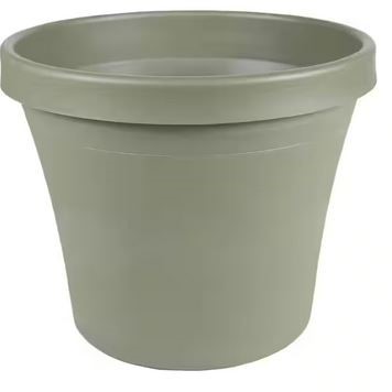 TERRA LIVING GREEN PLANTER 12"