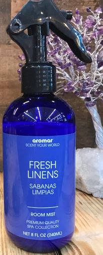 SPA ROOM MIST FRESH LINEN 8OZ