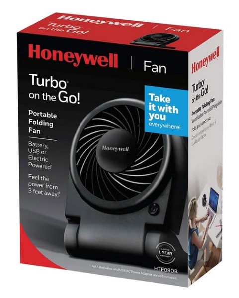 HONEYWELL BATTERY FAN/USB