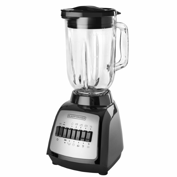 B&D 10SP GLASS JAR BLENDER-BLACK