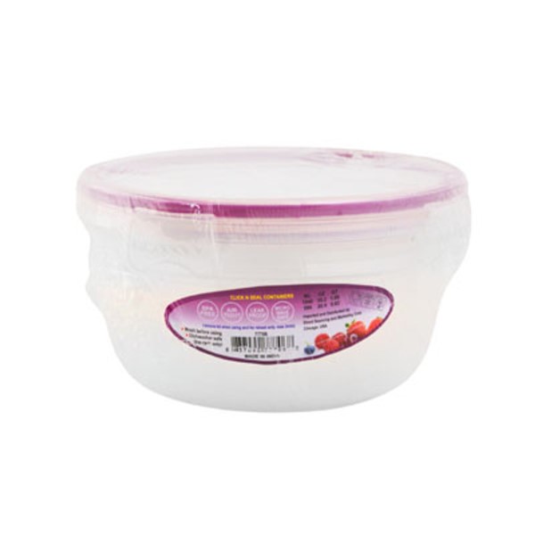 FOOD STORAGE SET /2 CLIOCK SEAL