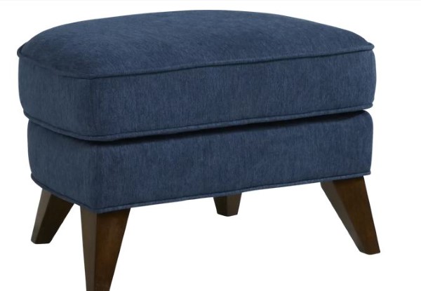 ACCENT OTTOMAN BLUE