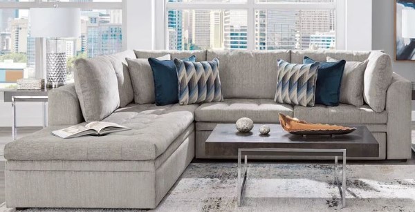 SHERIDAN SLEEPER CHAISE GREY