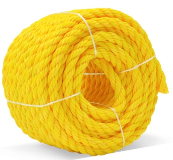 BARON ROPE POLY YELLOW 1/2X50