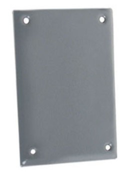 Raco 5174 1-Gang Weatherproof Blank Cover |Box Mount | Gray