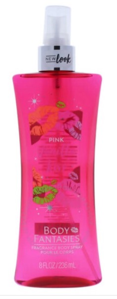 Body Fantasies Pink Vanilla Kiss Body Spray, 8oz