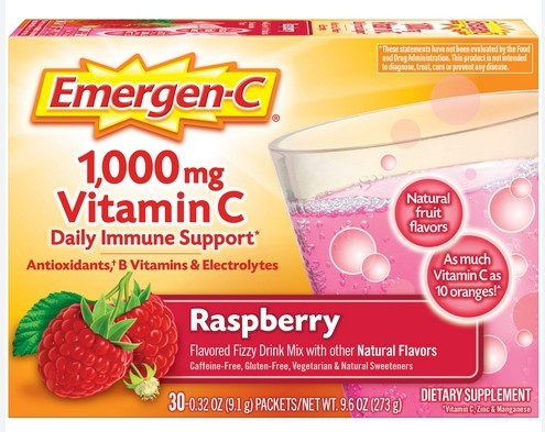 EMERGEN-C RASPBERRY 30CT