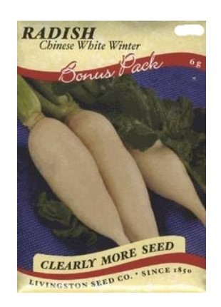 Chinese White Winter Radish, 1 Packet