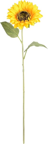 23" Yellow Sunflower Stem