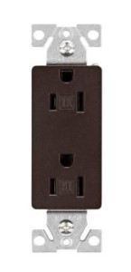 Eaton TR1107RB-SP-L Duplex Receptacle |15 A | 2-Pole | Oil Rubbed Bronze