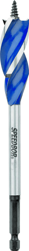 IRWIN SPEEDBOR 3041014 Auger Bit Wood Boring Bit, Tapered Flute, 1-7/8 in L
