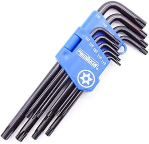 SUPER HEX KEY WRENCH STAR SET 9P