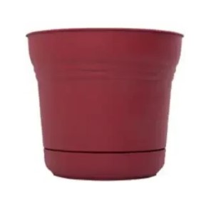 Bloem SP0513 Saturn Planter, Burnt Red 5in