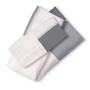 MODERN LINE 3-PC TOWEL SET-GREY