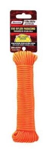 PARACORD ORANGE 5/32X50FT