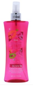 Body Fantasies Pink Vanilla Kiss Body Spray, 8oz