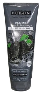 Freeman Feeling Beautiful Polishing Charcoal & Black Sugar Facial Gel Mask,