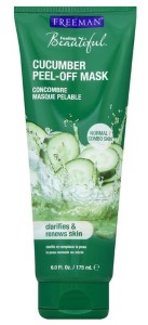 Freeman Beauty Renewing Cucumber Peel-Off Gel Mask, 6oz