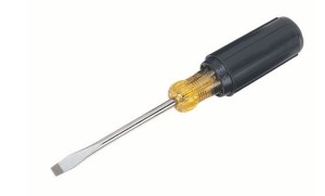 SCREWDRIVER 1/4X4 CHROME PLATED