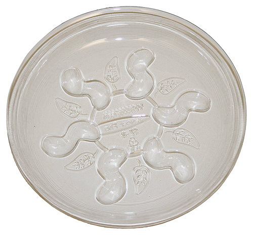 Gardener's Blue Ribbon 1 in. H X 8 in. D Plastic Plant Saucer Clear