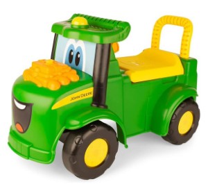 John Deere Johnny Tractor Ride-On Toy with Lights and Sound