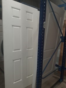 36X80 FIBERGLASS SMOOTH 6PANEL DOOR