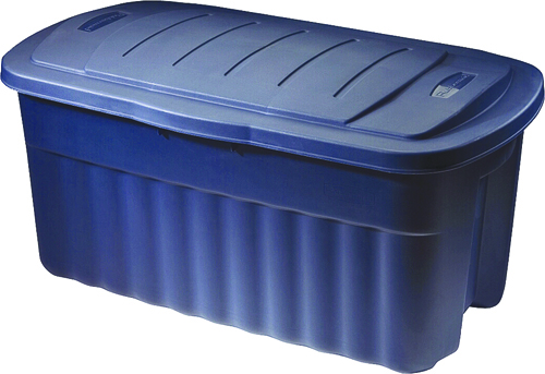 Rubbermaid Roughneck RMRT1400001 Jumbo Storage Box, 40 gal Capacity,