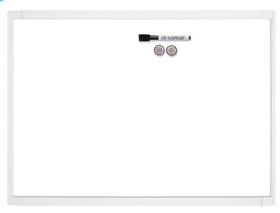 Quartet MHOW1117 Magnetic Dry Erase Board  | 11"X17" |White