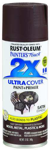 RUST-OLEUM PAINTER'S Touch 249081 General-Purpose Satin Spray Paint, Satin,