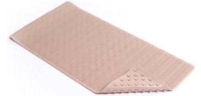 Con-Tact Brand BMAT-C4V08-04 Grip Bath Mat | Wave Taupe | 18" x 36"