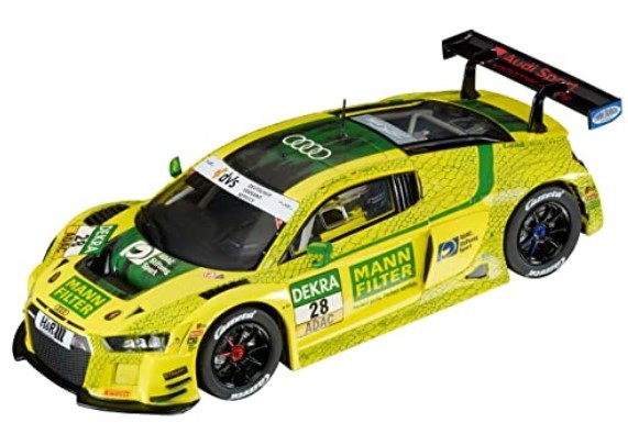 Carrera 27703 Audi R8 LMS GT3 Mann-Filter Land Motorsport No.28 Race Car