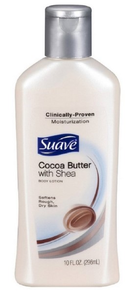 Suave Cocoa Butter with Shea Body Lotion, 10 oz