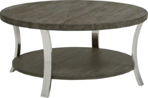 ARLAND RND COCKTAIL TABLE BROWN