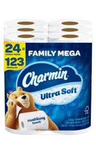 CHARMIN ULT/STR TOILET PAPER 24R