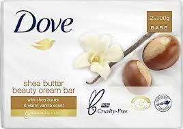 DOVE BAR SOAP SHEA BUTTER 6PK