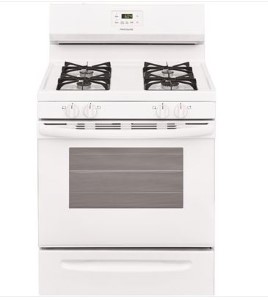 Frigidaire FCRG3015AW 30" Gas Range | White