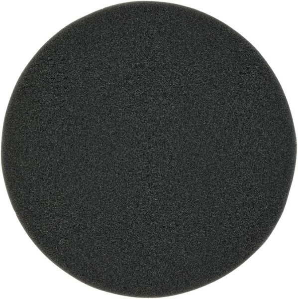 FLAT FINE FINISH BLACK SPONGE 5"