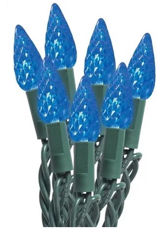 Sylvania 29554 Blue String Led Lights | 50 Ct