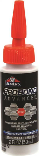 Elmers E7501 Glue, Gray, 2 oz Bottle